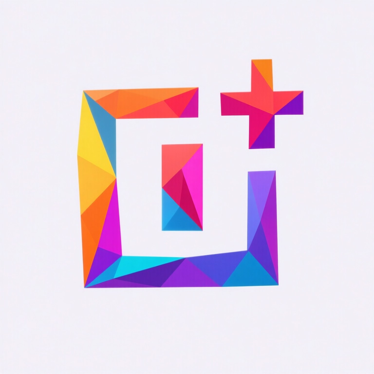 Artă logo poligonală Fundal