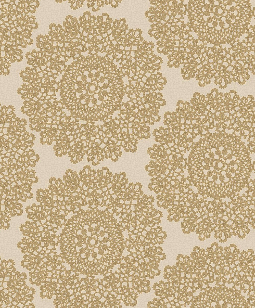 Artă Mandala Aur Fundal