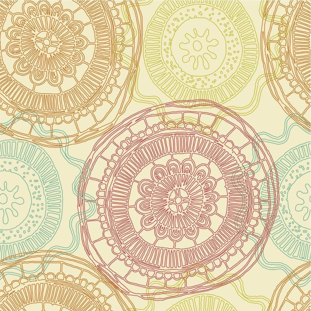 Artă Mandala Boho Estetică Fundal