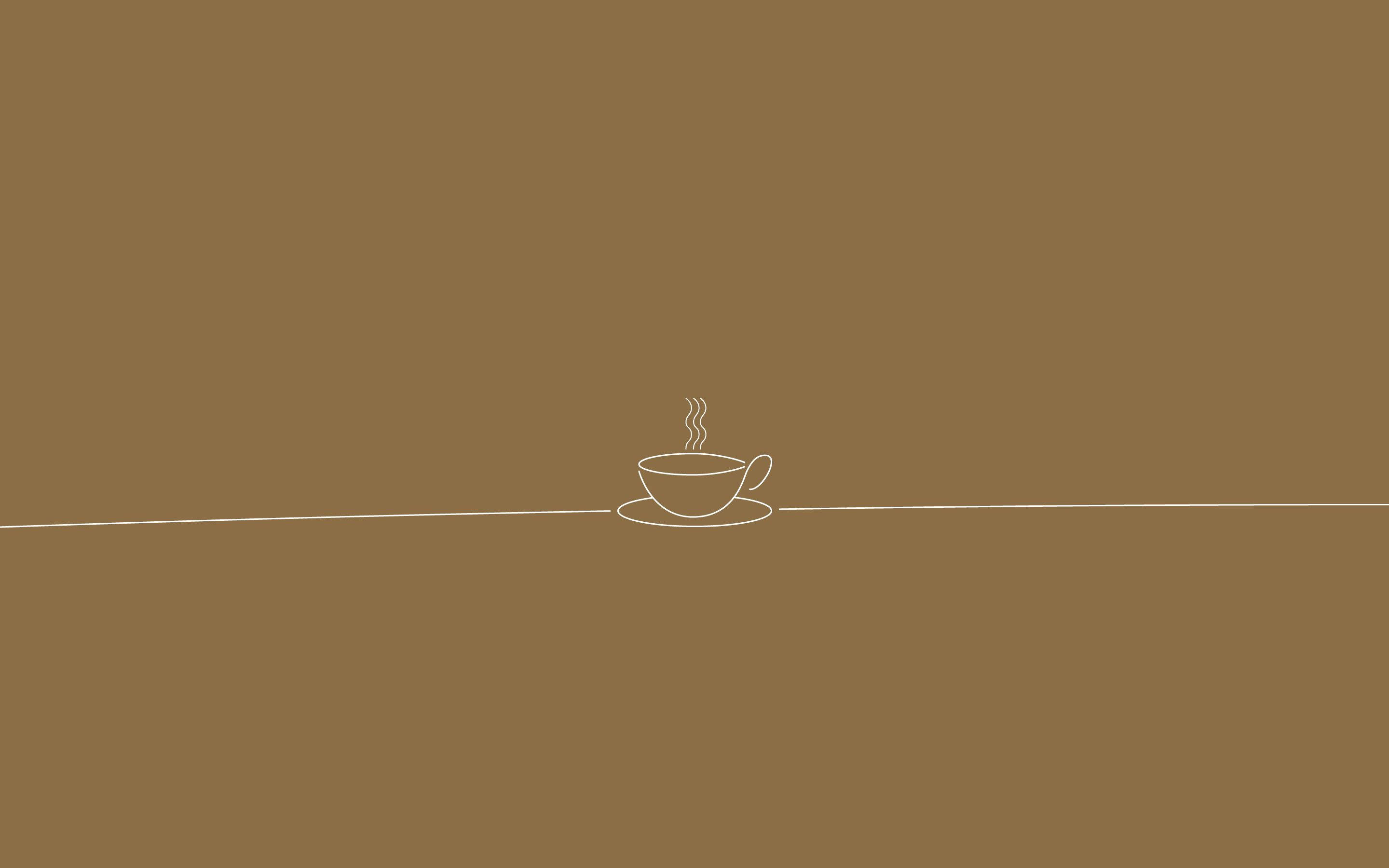 Artă minimalistă cu cafea, maro, estetică Fundal
