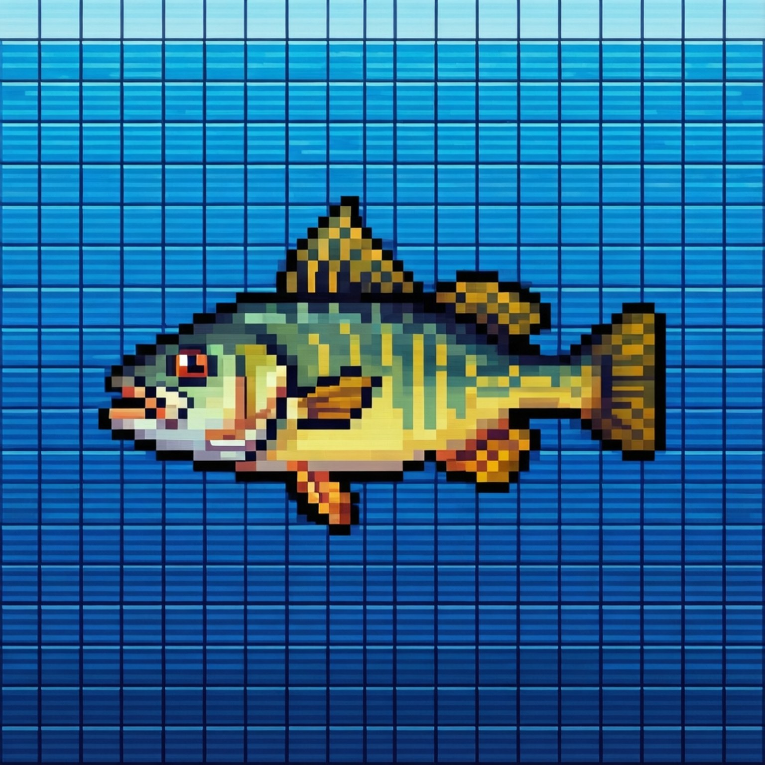 Artă Pixel 8-bit Caras Fundal