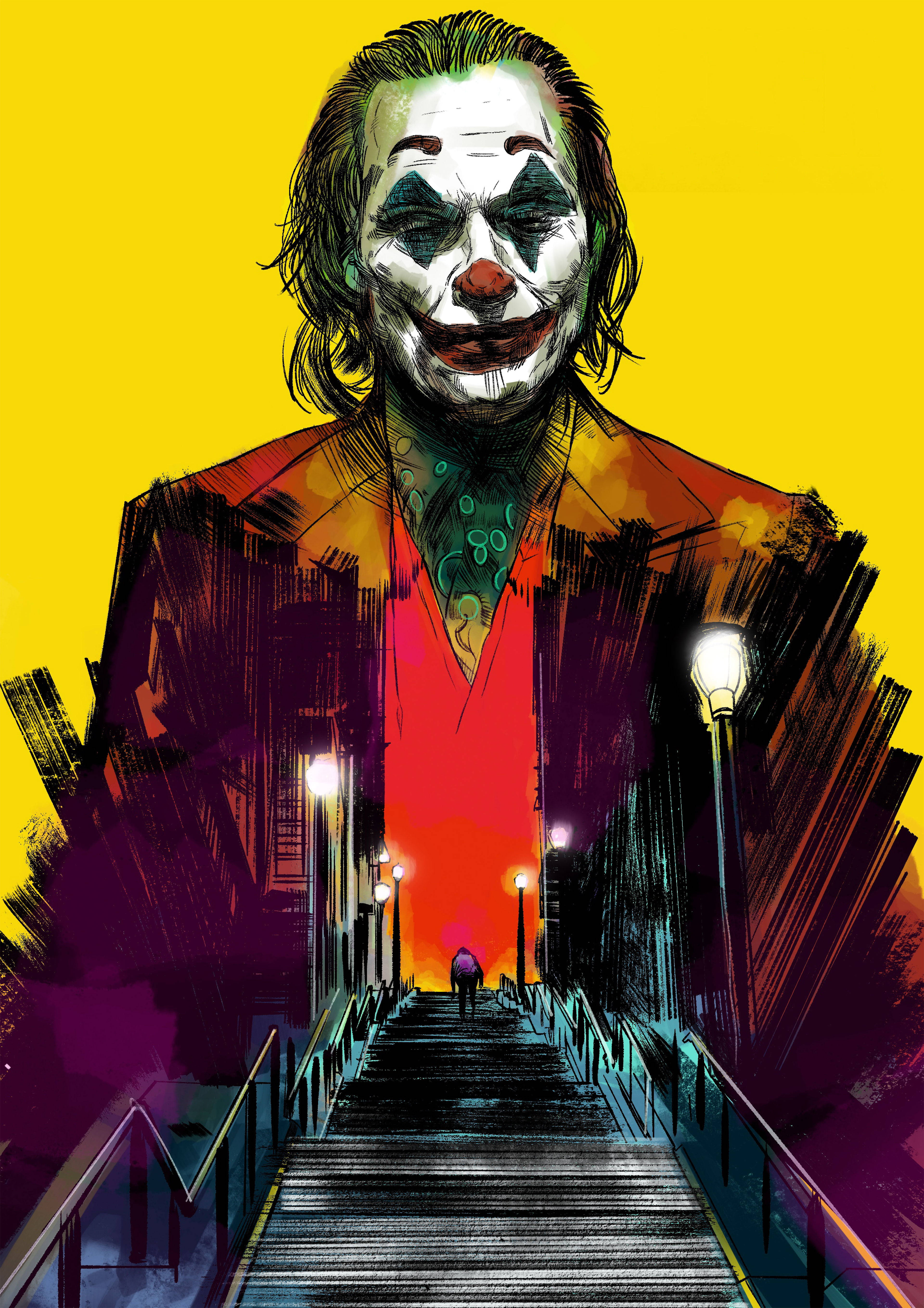 Arta Scărilor Joker 2019 Fundal