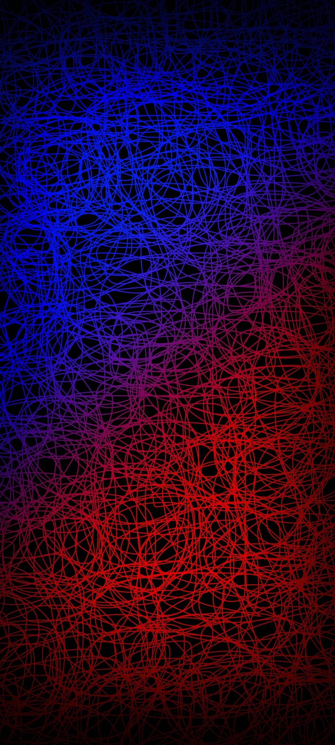 Artă scribbled roșu și albastru Fundal