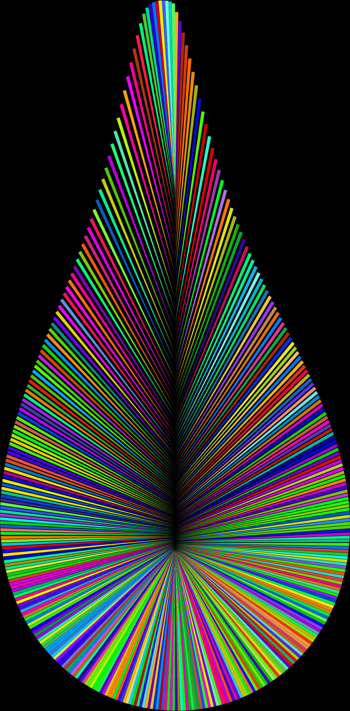 Artă spectrală cu picături colorate Fundal
