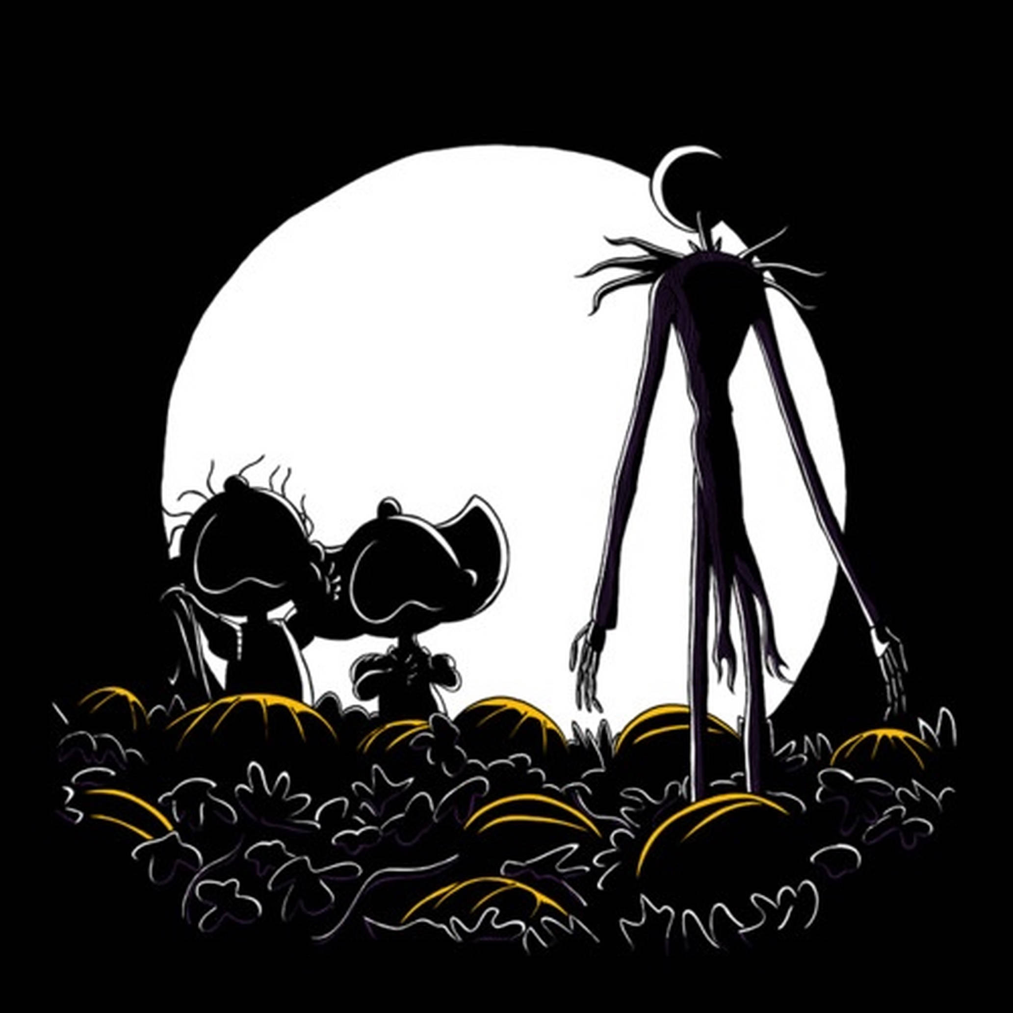 Artă vectorială Charlie Brown de Halloween Fundal