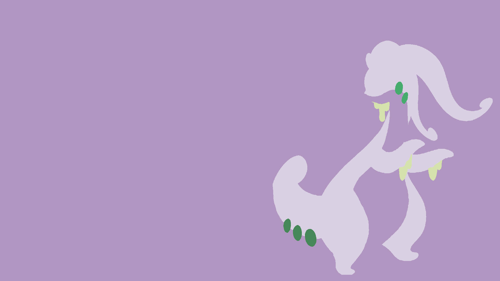 Artă vectorială fermecătoare a Pokémonului Goodra Fundal