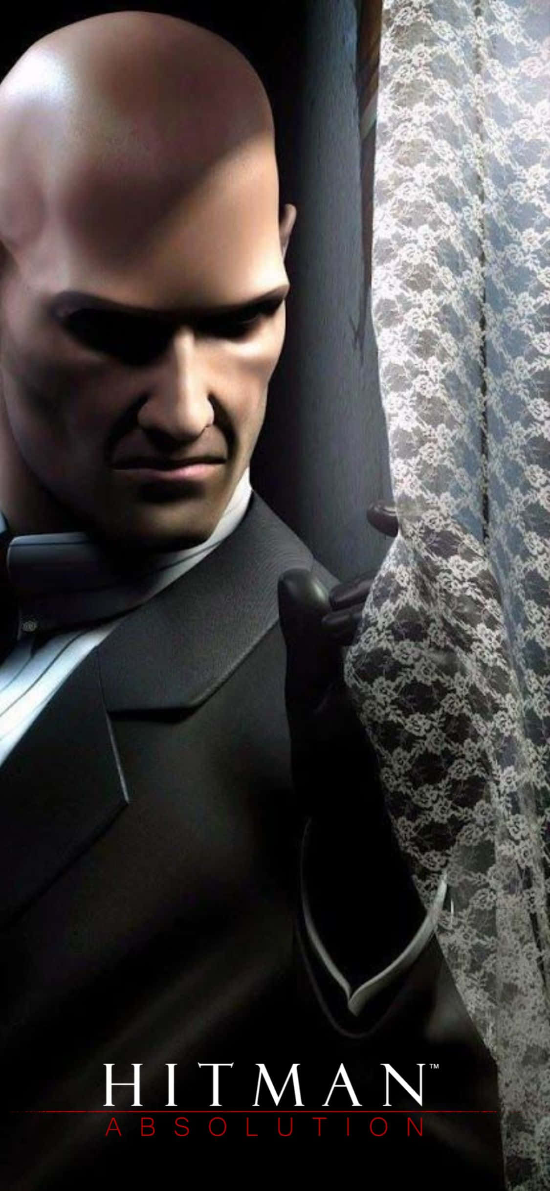 Asasinează-ți țintele cu stil cu iPhone X Hitman Absolution Fundal