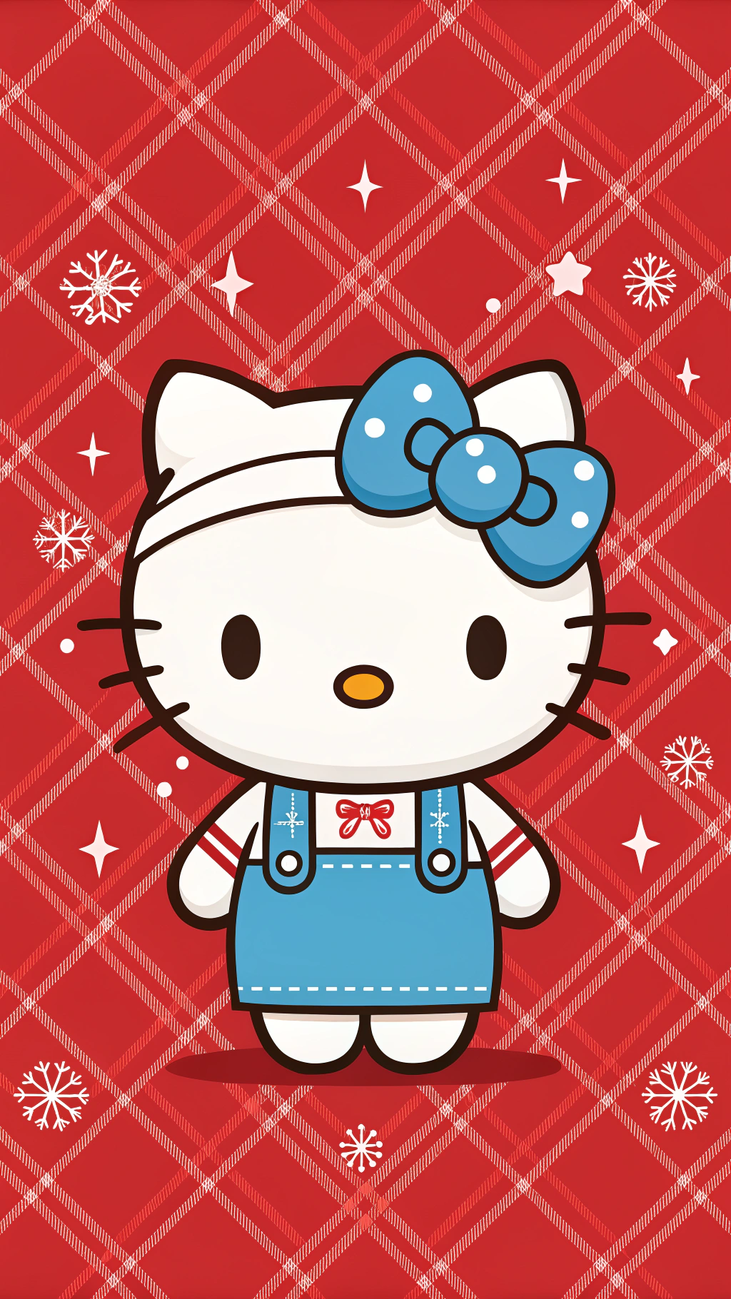 Aspectul de iarnă al lui Hello Kitty te va topi Fundal