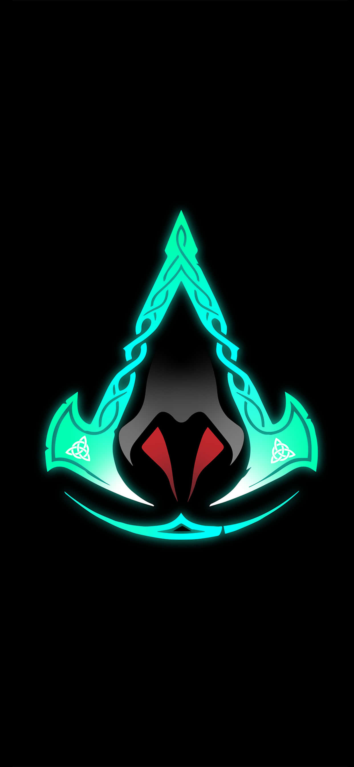 Assassin's Creed Logo iPhone Xs Max Assassin's Creed Valhalla Background Fundal