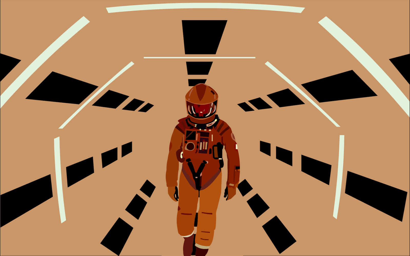 Astronaut indiferent Fundal