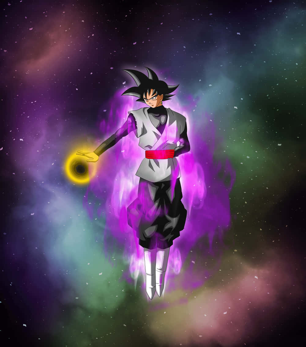 Atinje-ți întregul potențial ca Goku Black Fundal