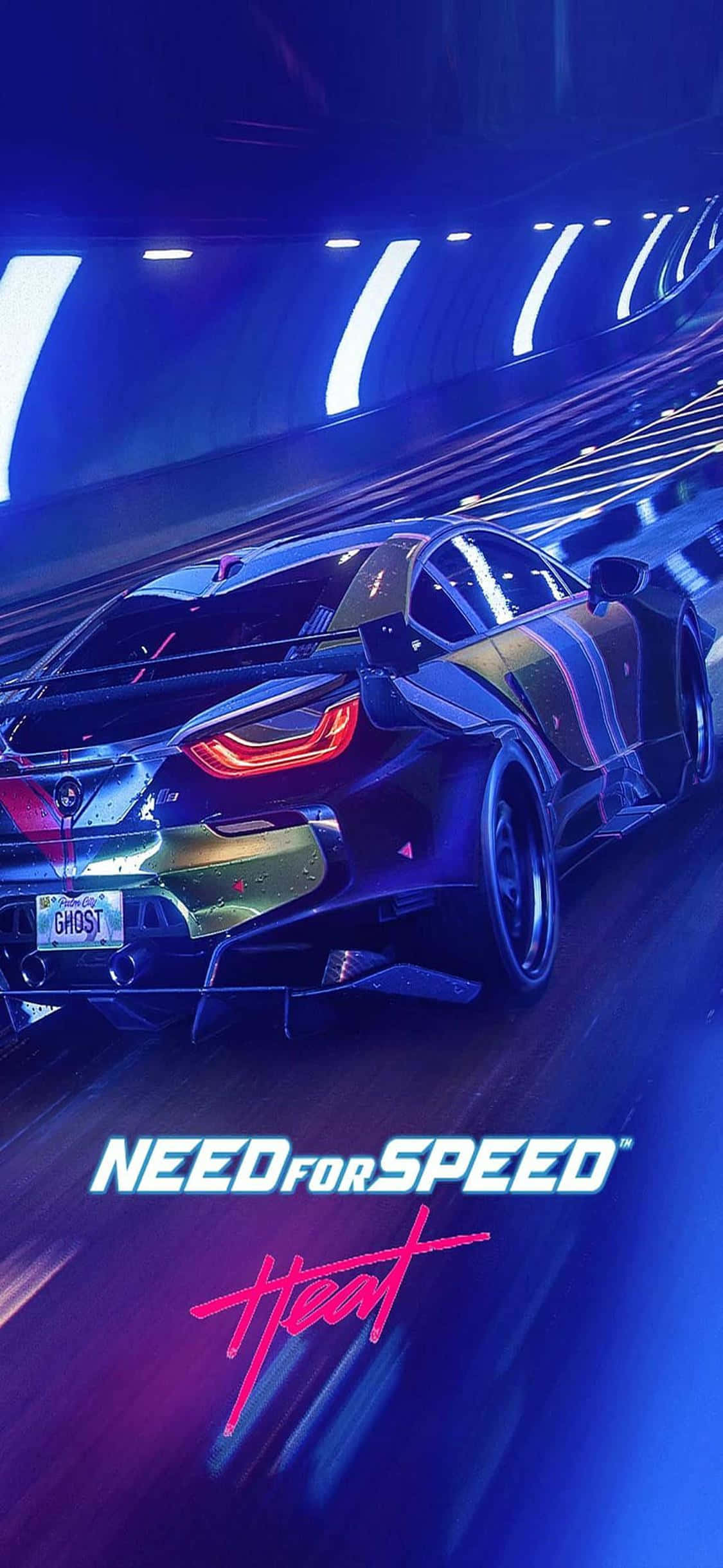 Atinși viteze maxime cu iPhone XS și Need For Speed Heat Fundal