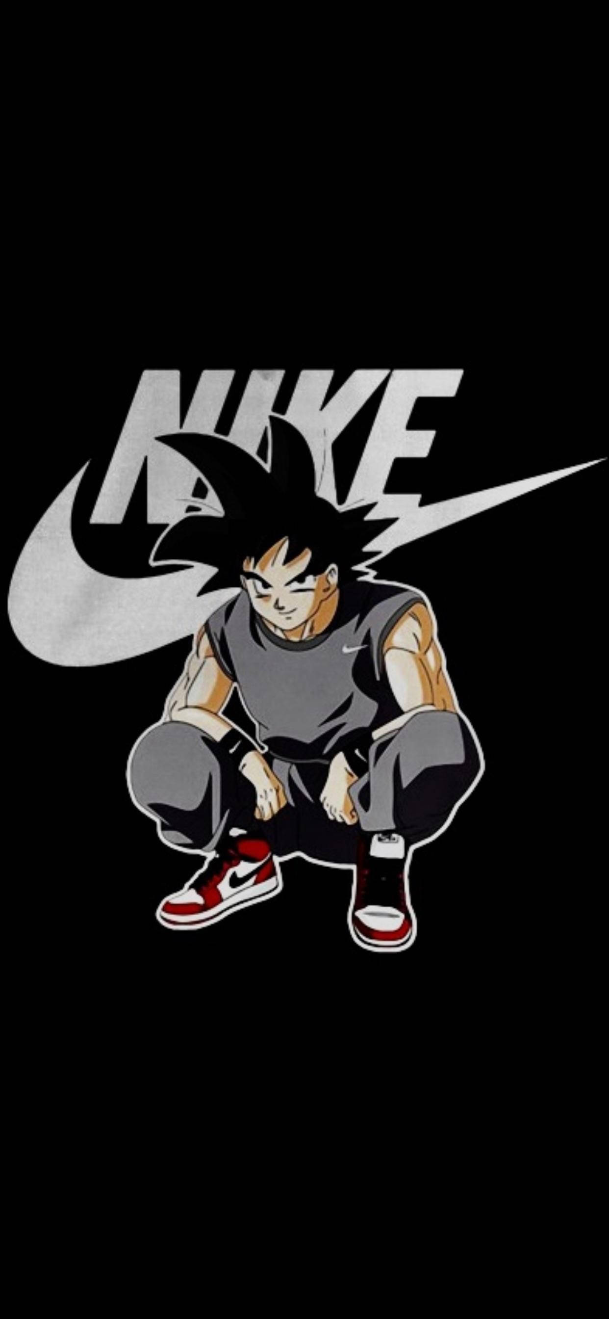 Atitudine Cool Goku pentru Nike Fundal