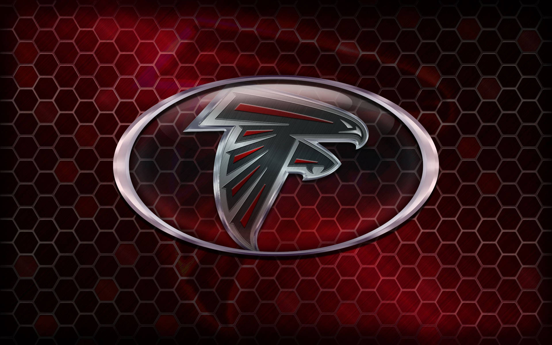 Fotografie de fundal pentru desktop cu Atlanta Falcons Fotbal American, roșu. — Fotbal Fundal