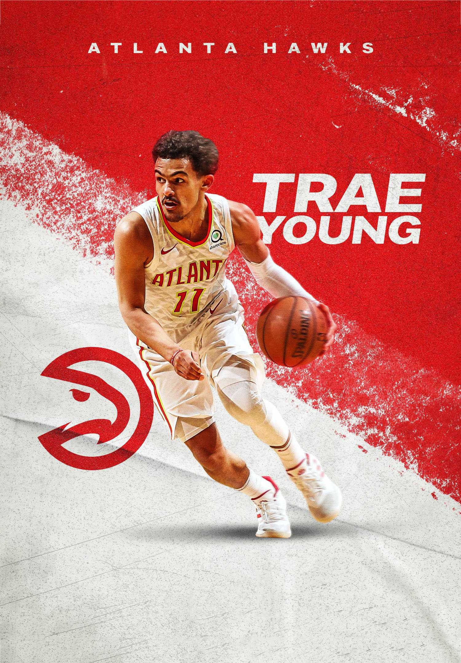 Atlanta Hawks Trae Young Fundal