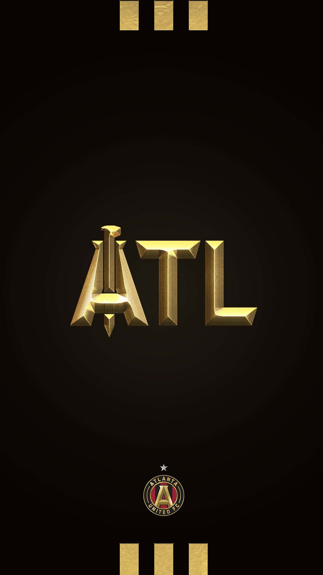 Atlanta United FC în auriu Fundal