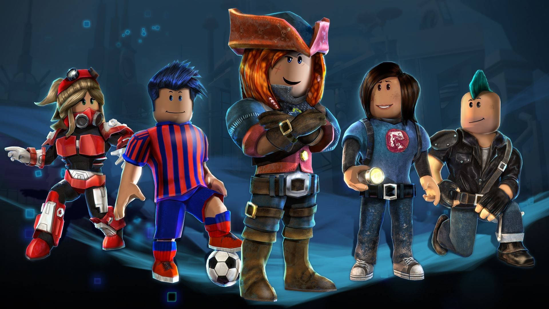 Tapet uimitor și unic 3D cu designuri de avataruri în Roblox. — Roblox Fundal