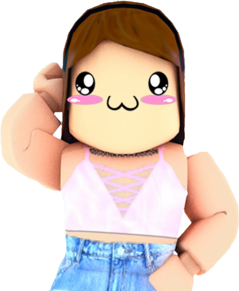 Avatar Roblox Expresie Drăguț.PNG Fundal