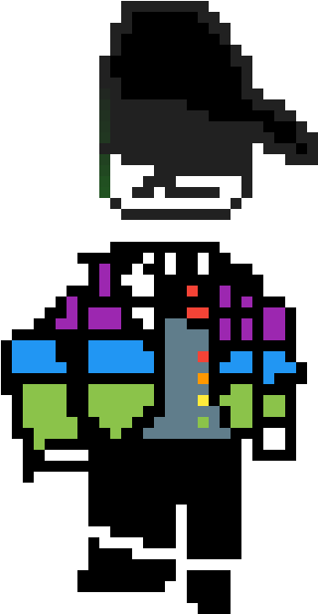 Avatar Roblox Pixelat în Picioare Fundal