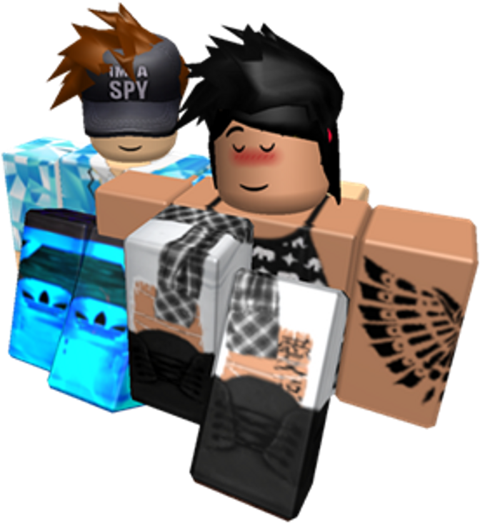 Avatari Roblox Poziționând Fundal