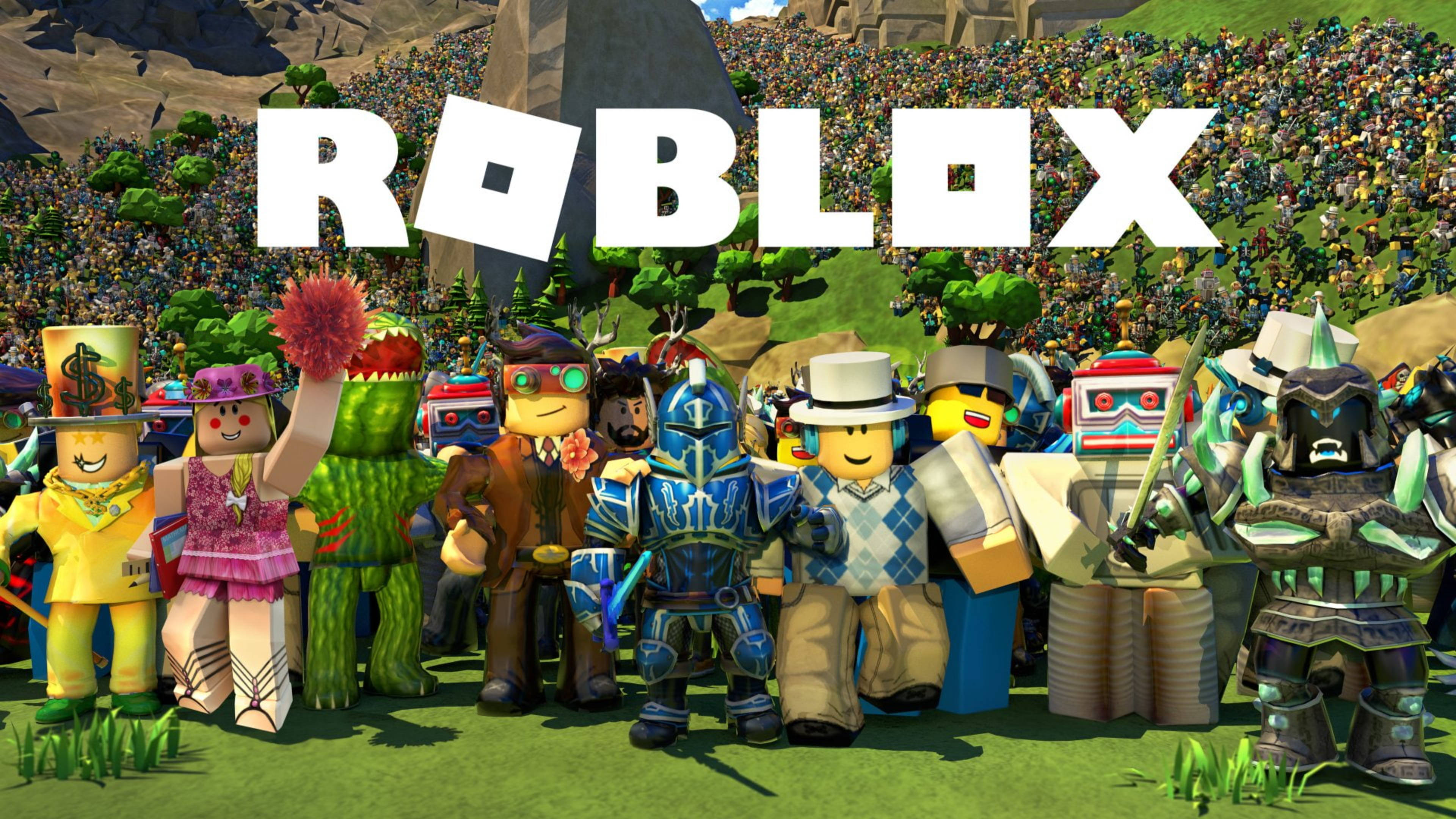 Aventură palpitantă cu experiența de gaming Roblox 4K Fundal