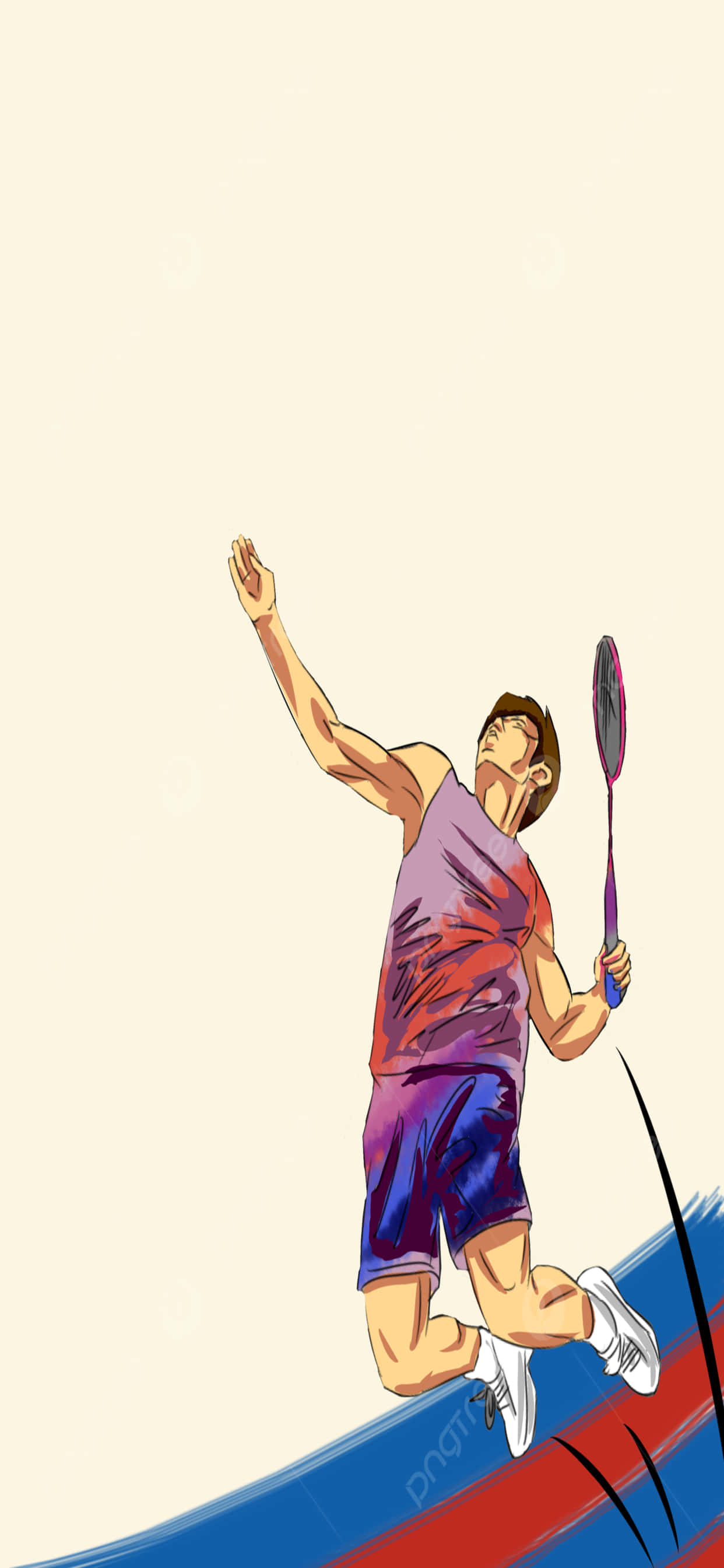Badminton cu prietenii pe iPhone Xs Max Fundal