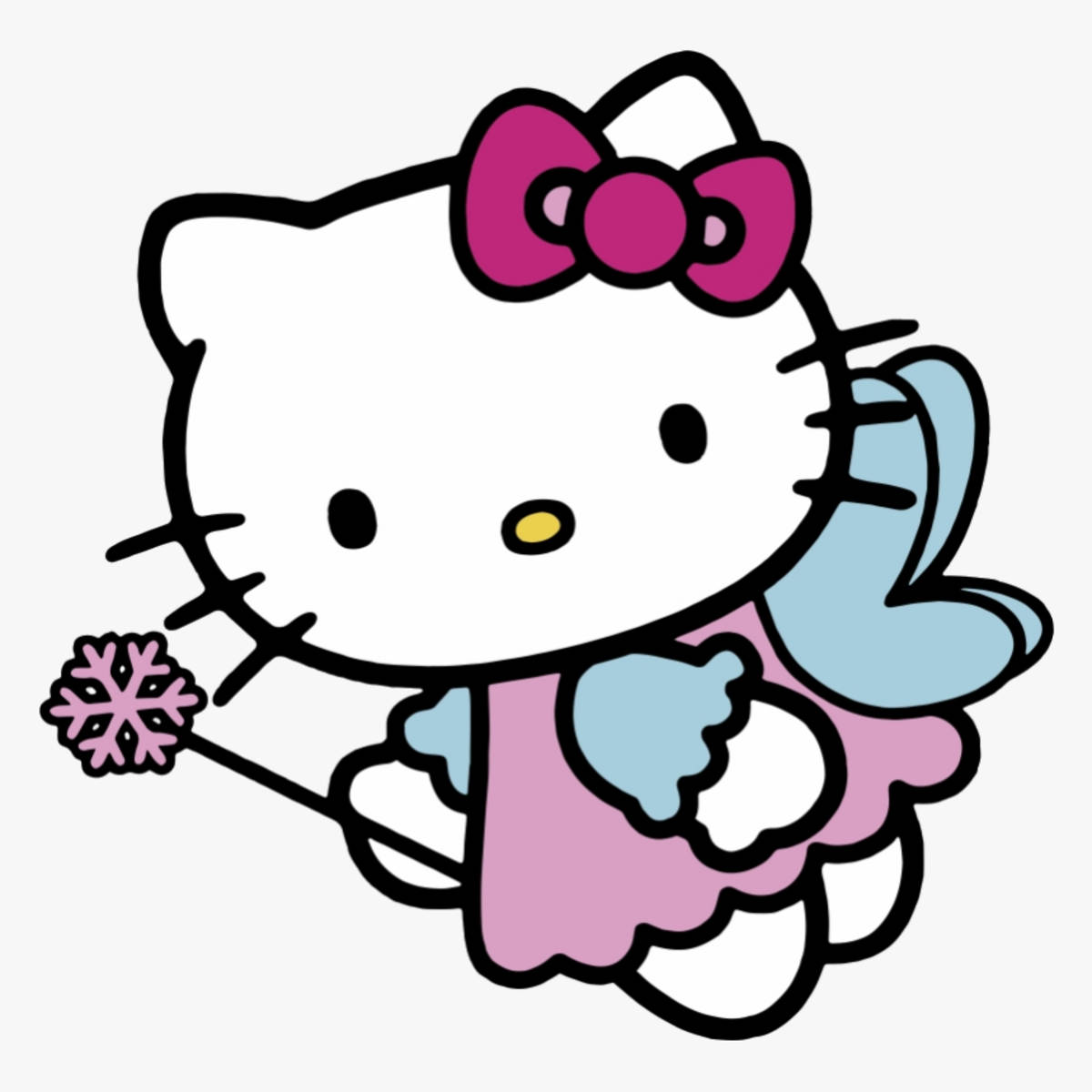 Bagheta Magică Hello Kitty PFP Fundal