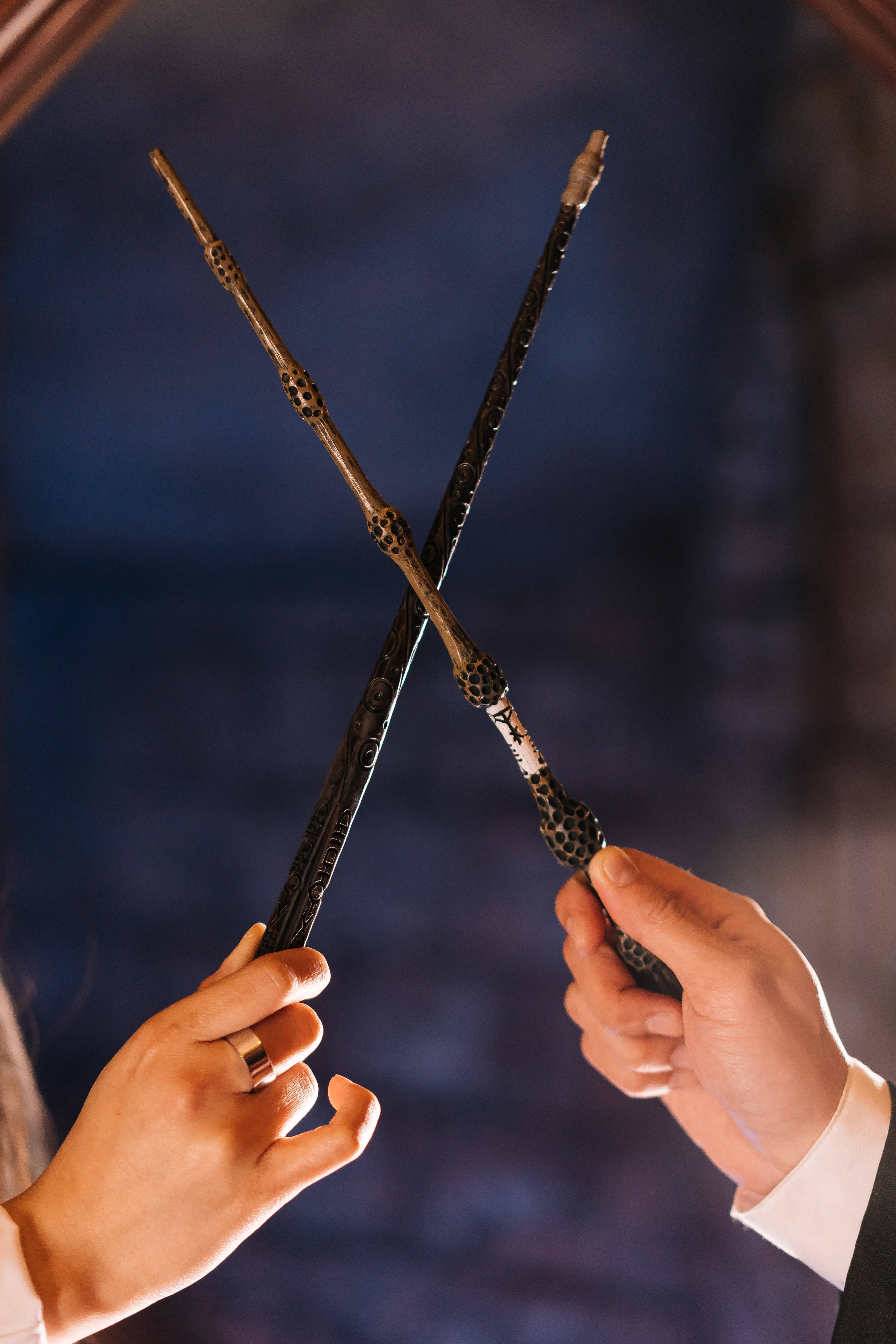 Baghete Magice Harry Potter Estetic Fundal