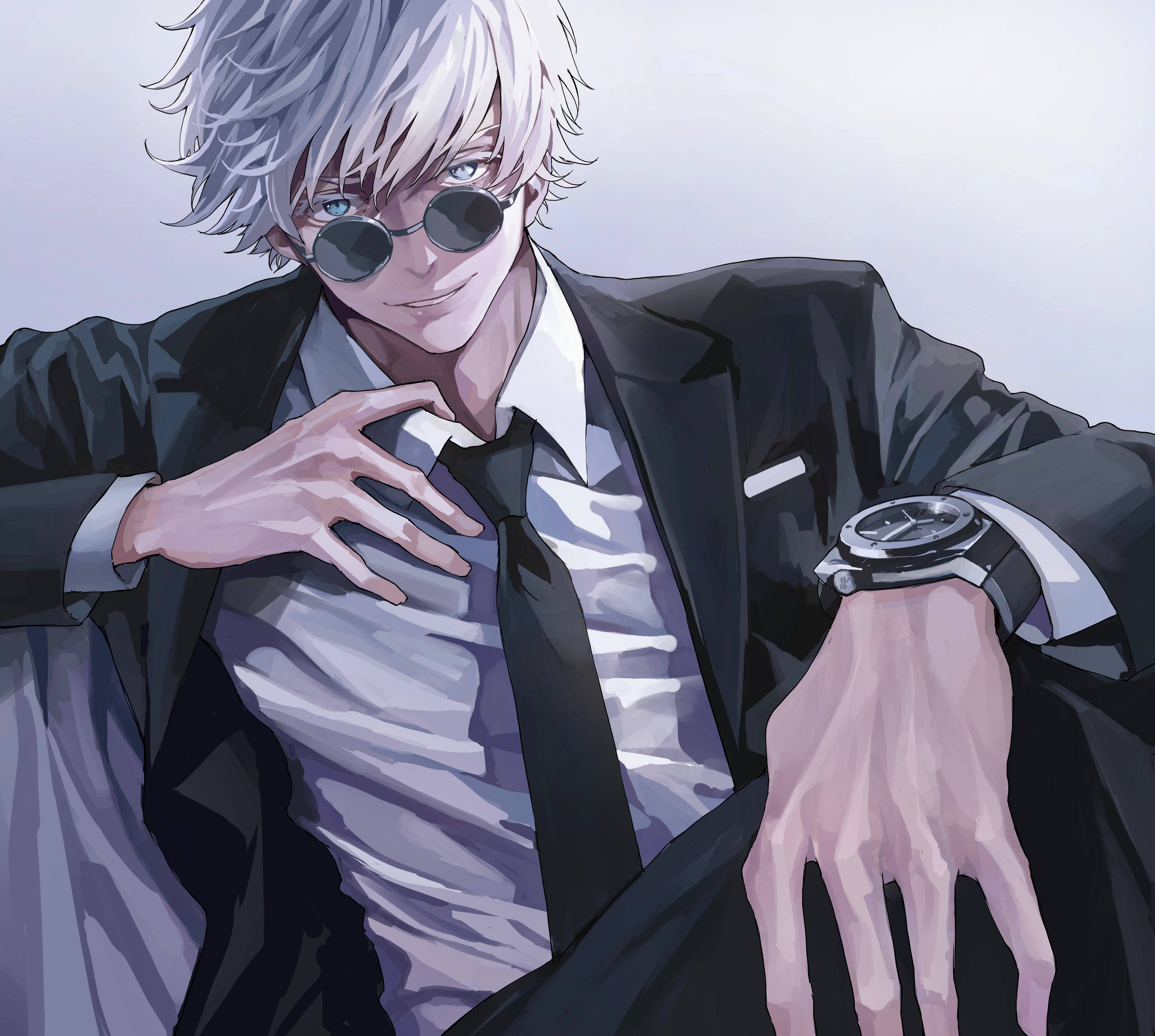Băiat Cool Anime Satoru Gojo Fundal