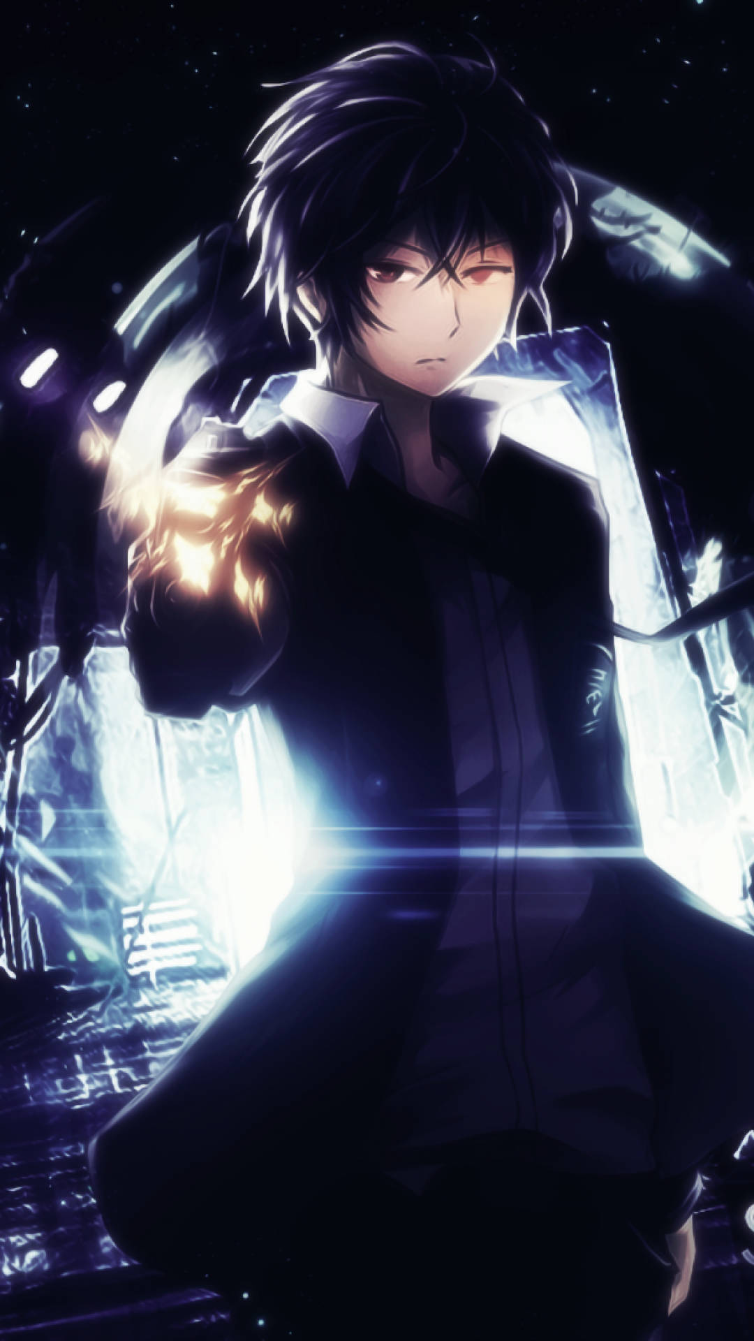 Băiatul anime Satomi Rentarou din Black Bullet Fundal