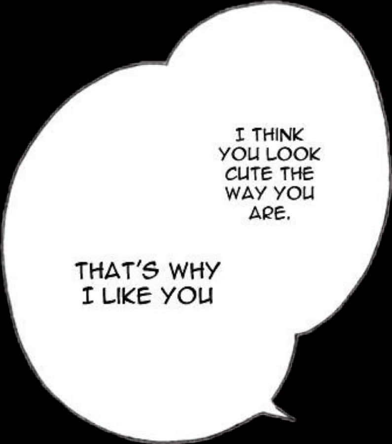 Balon de compliment în stil manga Fundal
