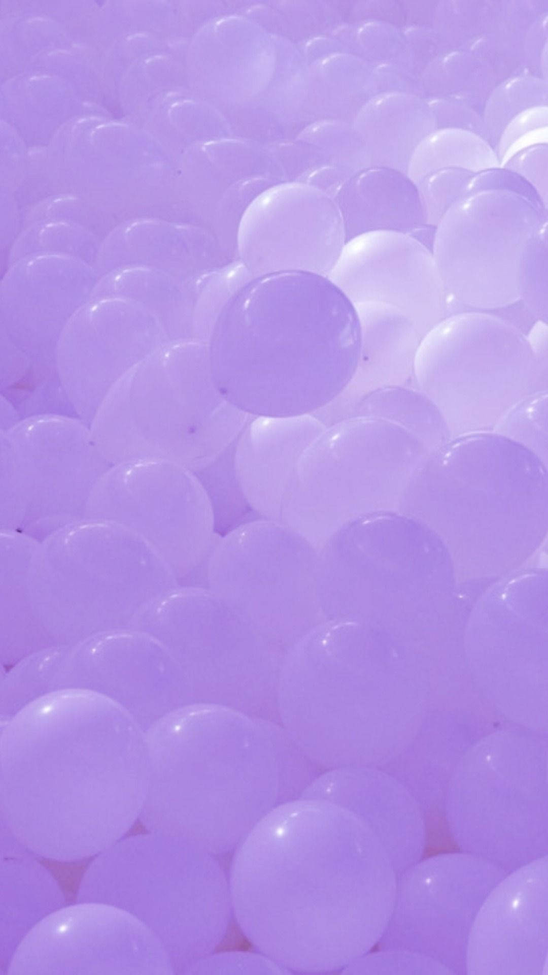 Balonuri Estetice Violet Deschis Fundal