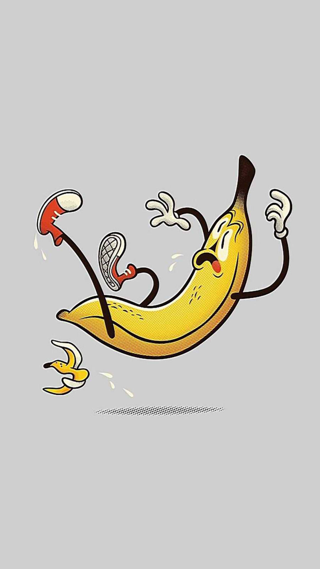 Banana Split Amuzantă Estetică Fundal
