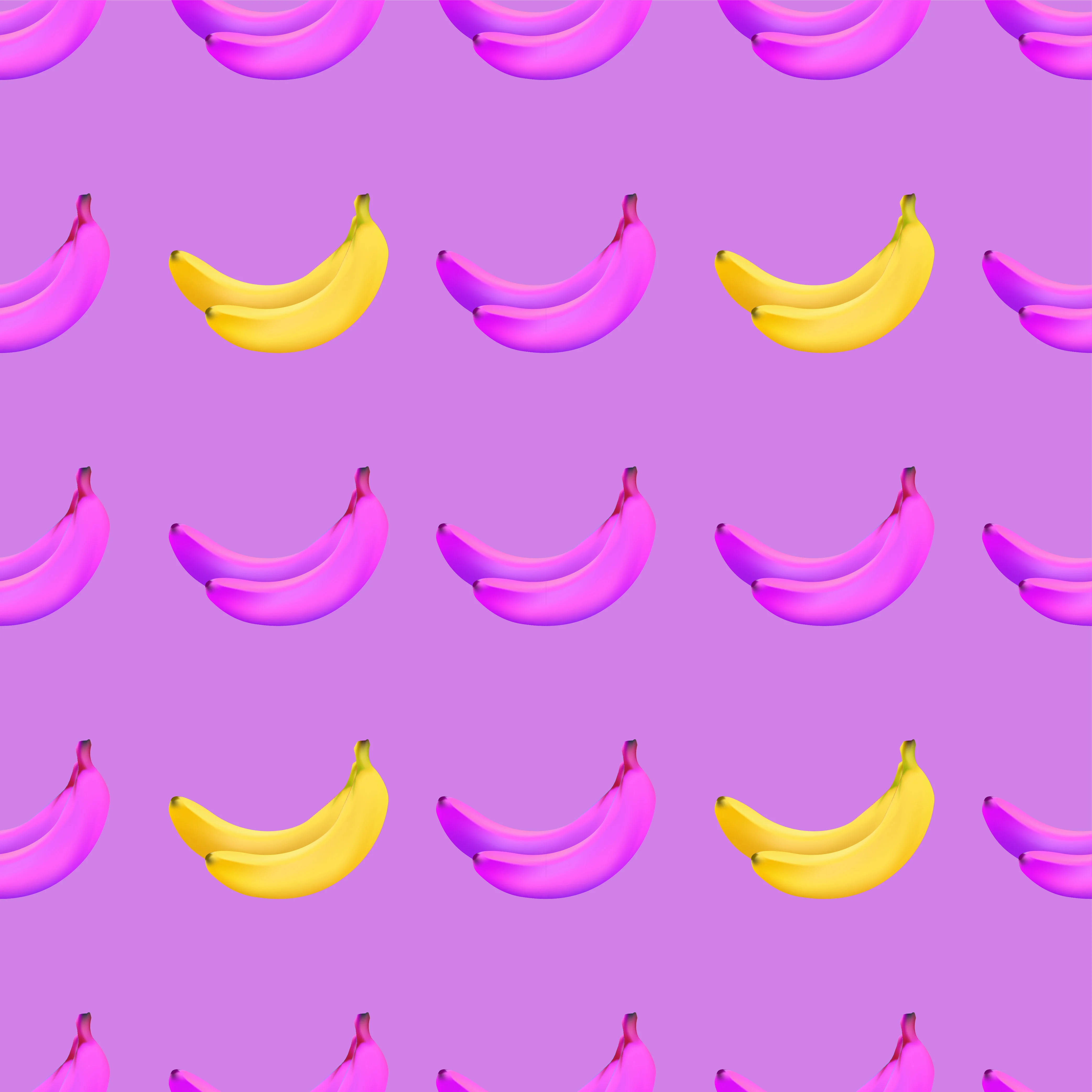 Banane Violet și Galben Fundal