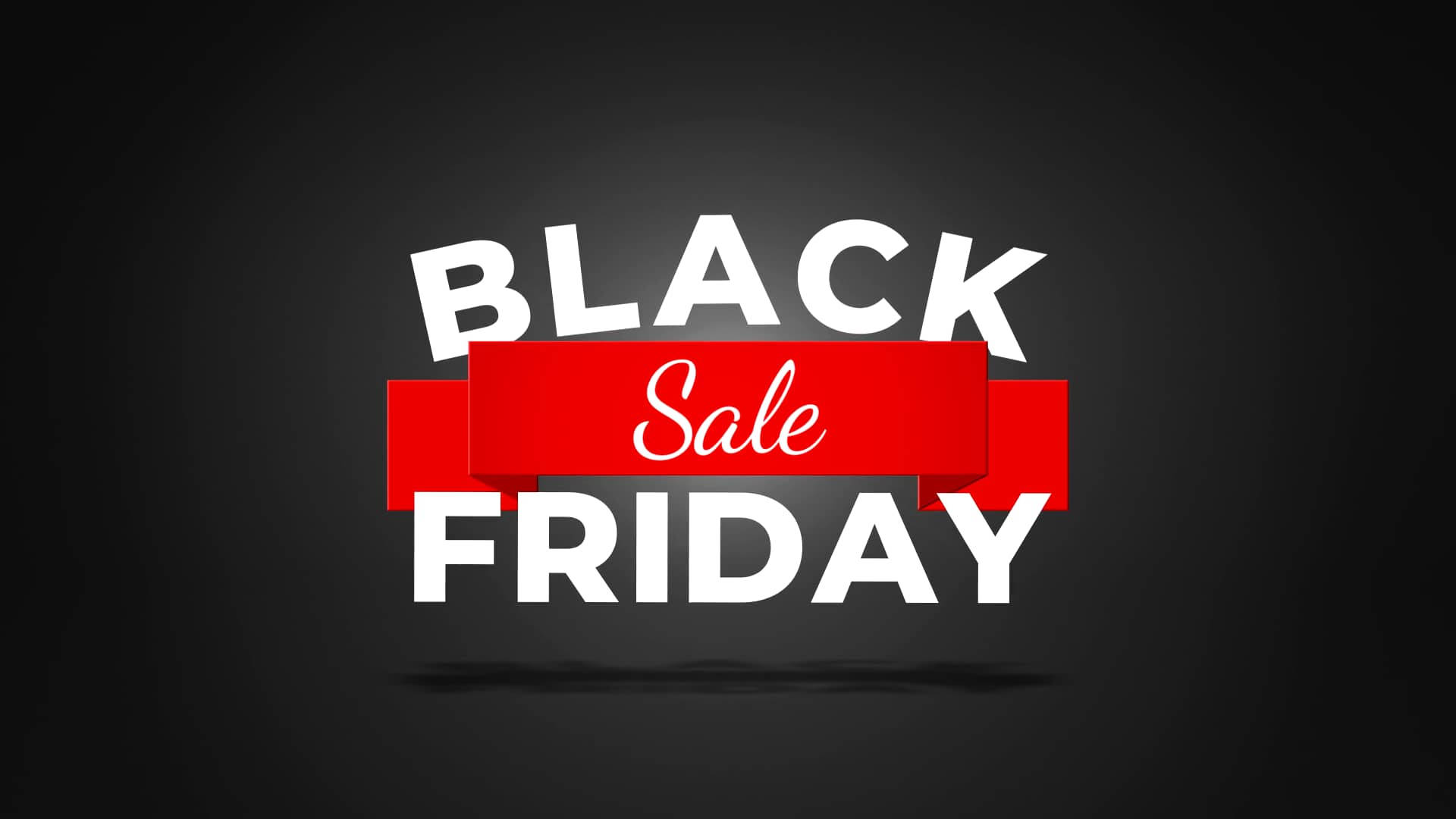 Banner de vânzare Black Friday Fundal