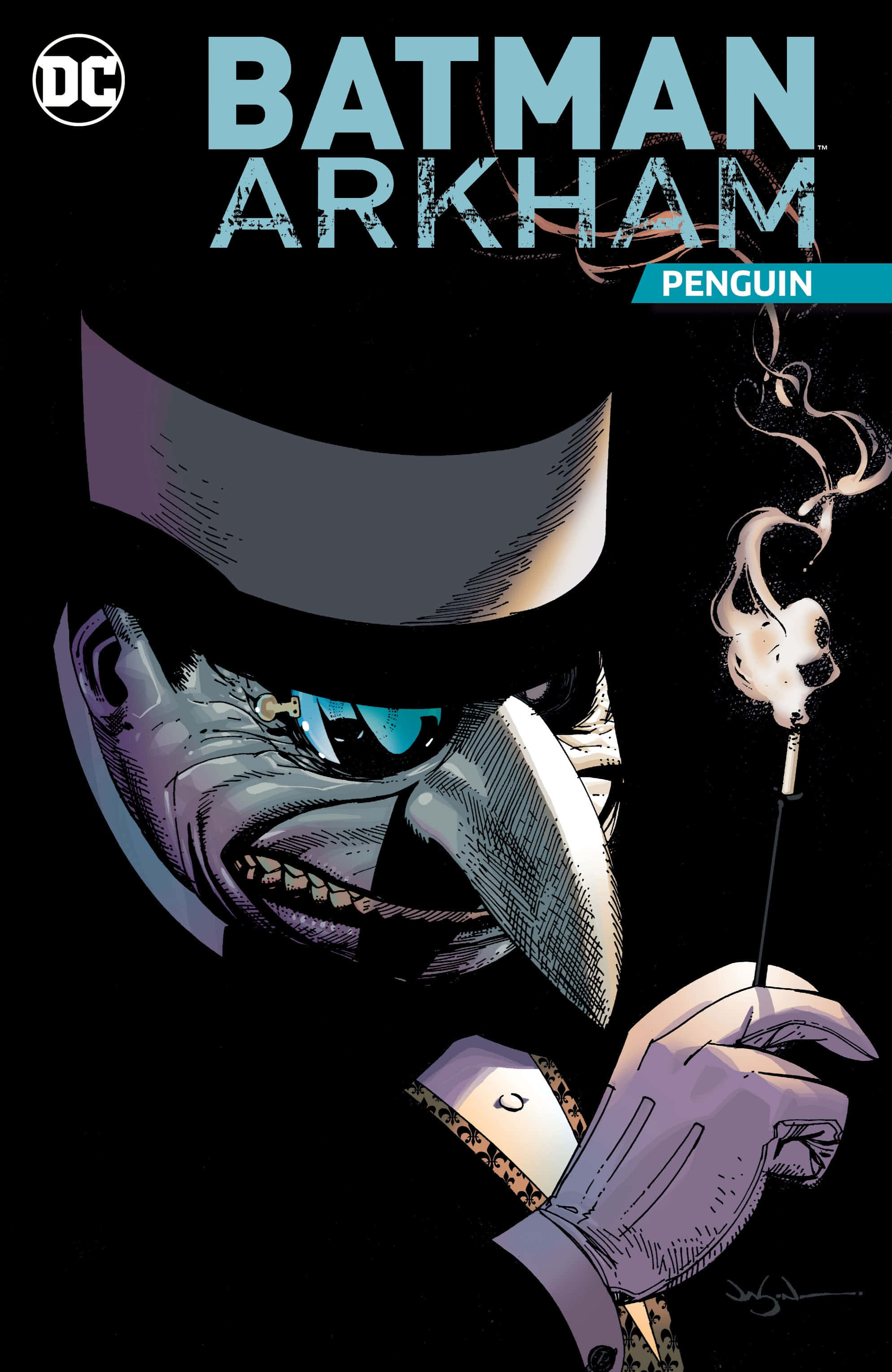 Batman îl confruntă pe Penguin într-o confruntare epică Fundal