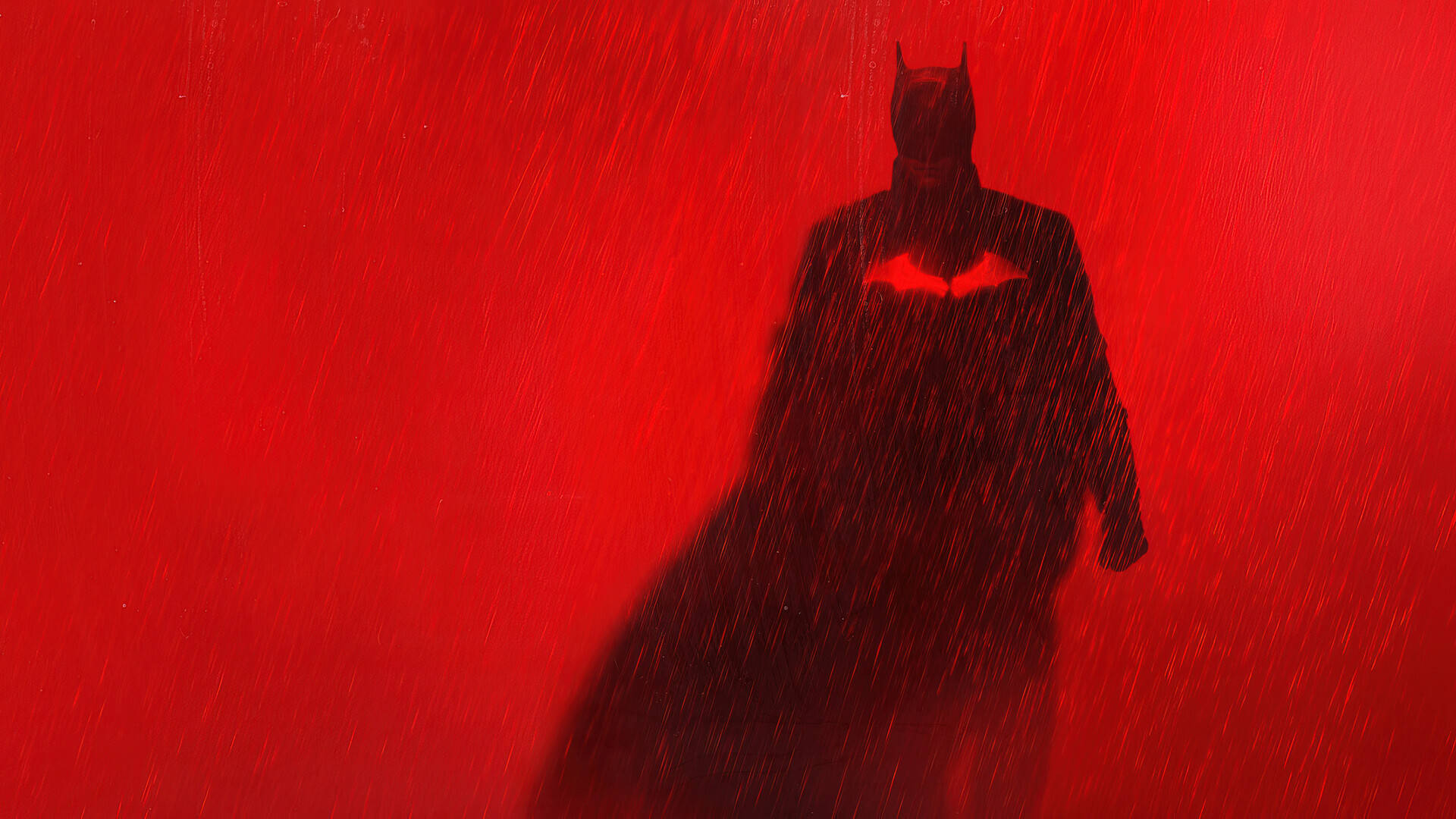 Batman mergând în ploaie Fundal