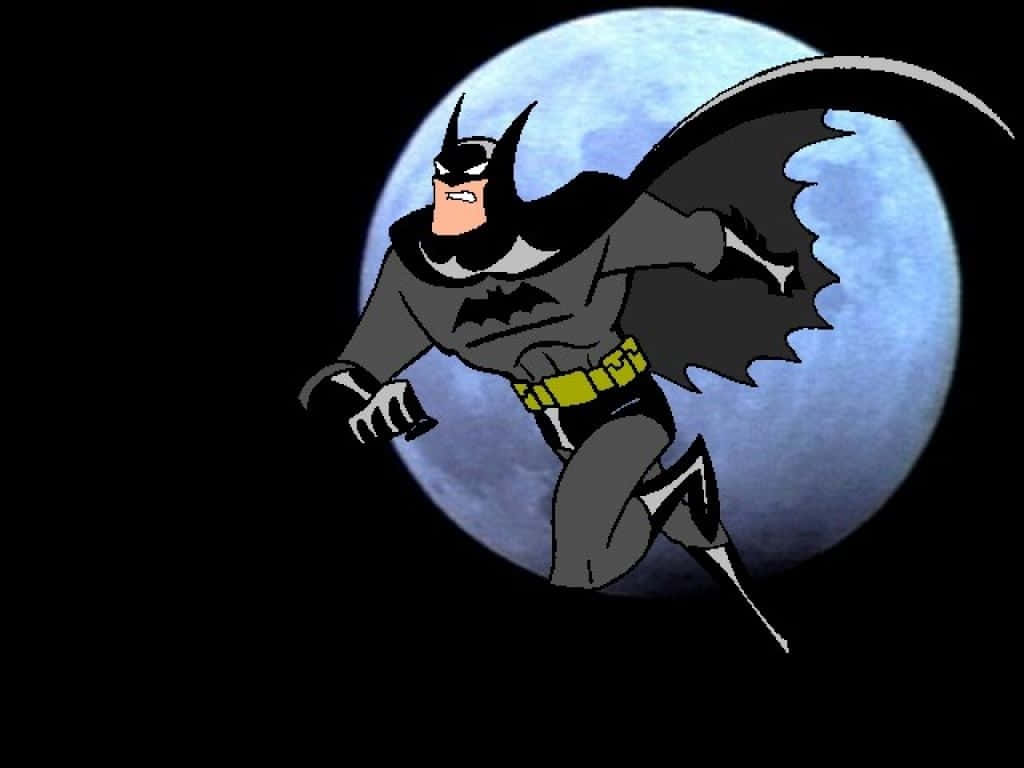 Batman Tableta Seria Animată Luna Fundal
