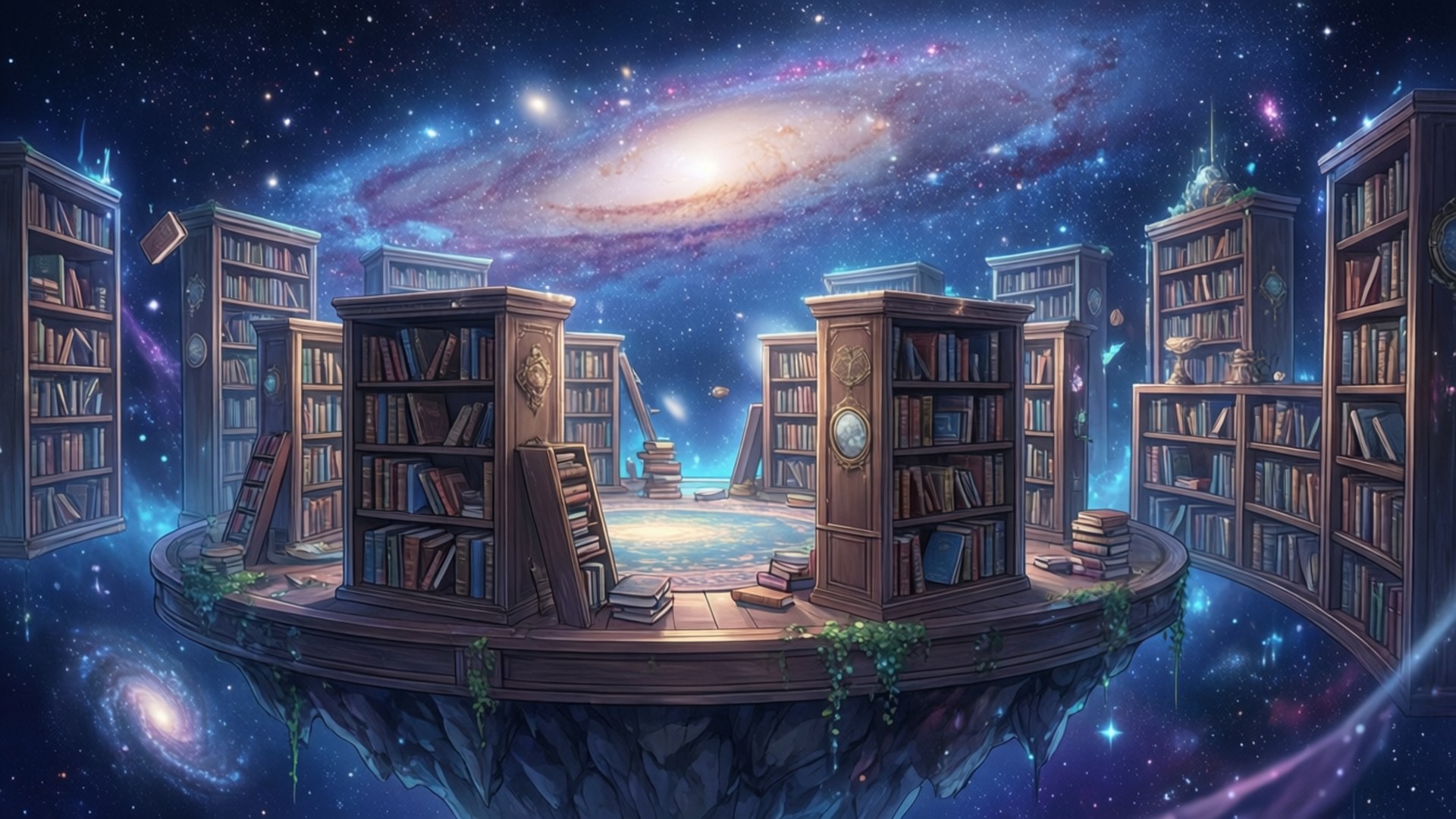 Biblioteca Celestială Fundal