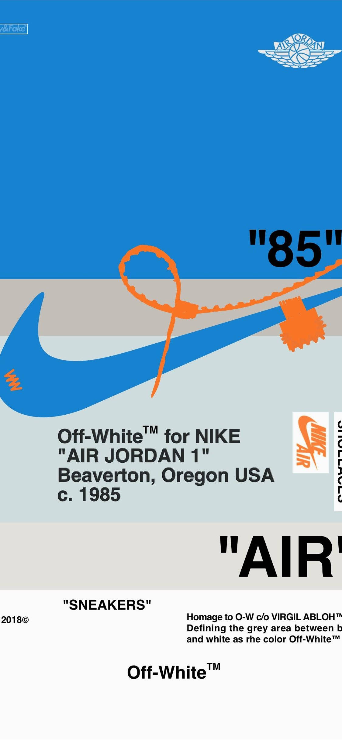 Bilet de avion Nike pentru iPhone Fundal