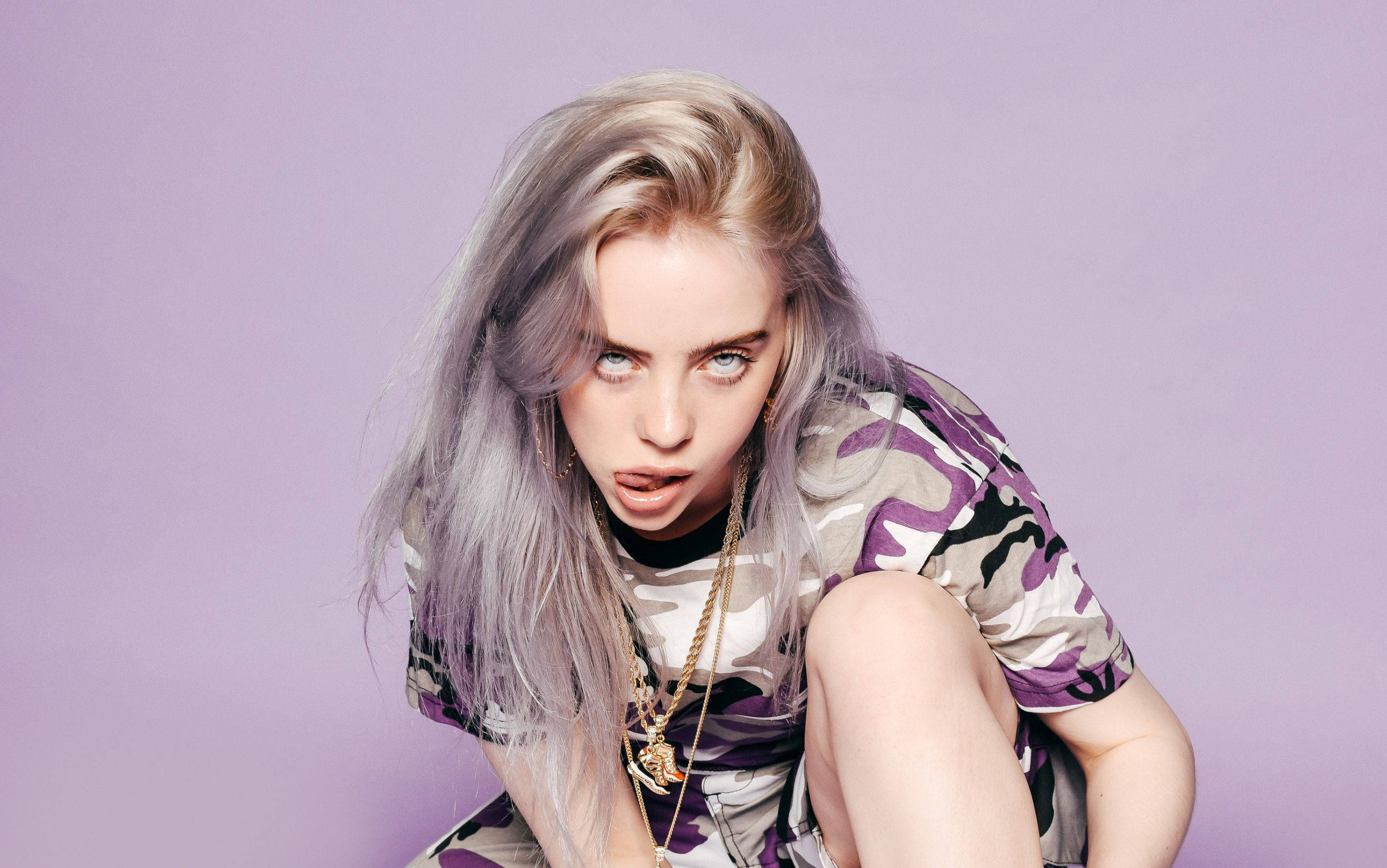 Billie Eilish mov estetic Fundal