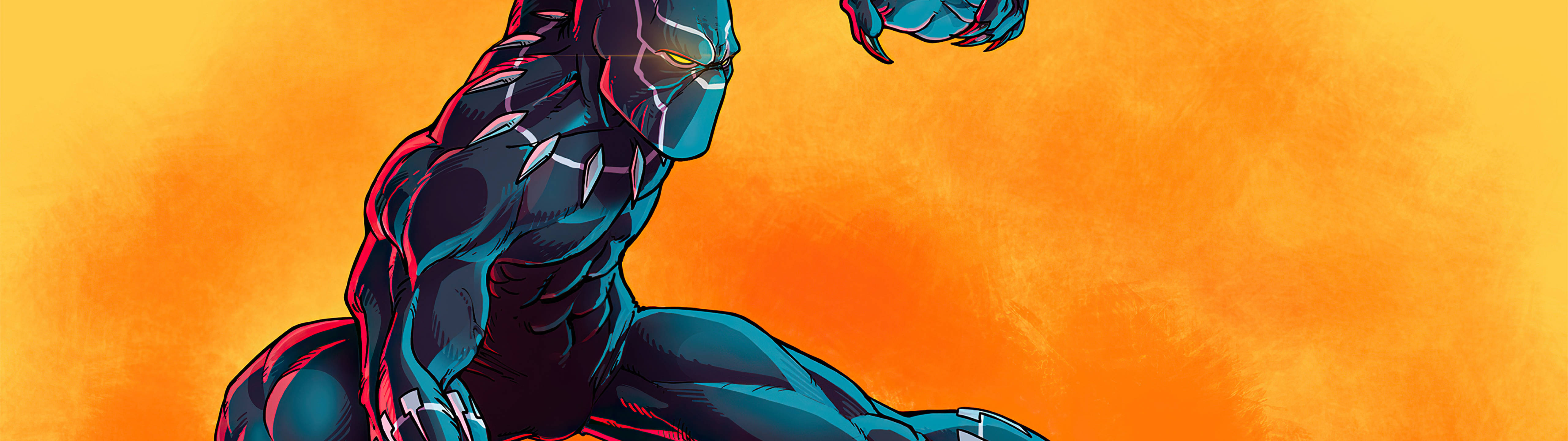 Black Panther Marvel 5120 x 1440 Fundal