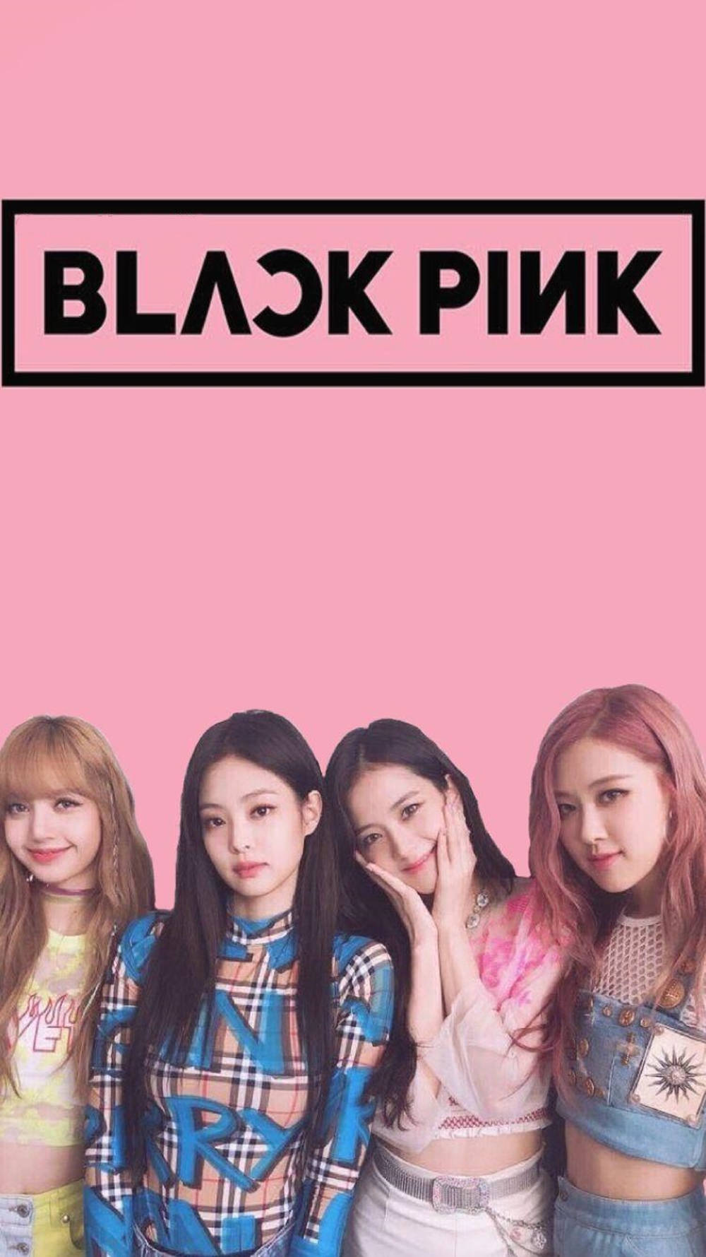 Blackpink fotografie de grup drăguță Fundal
