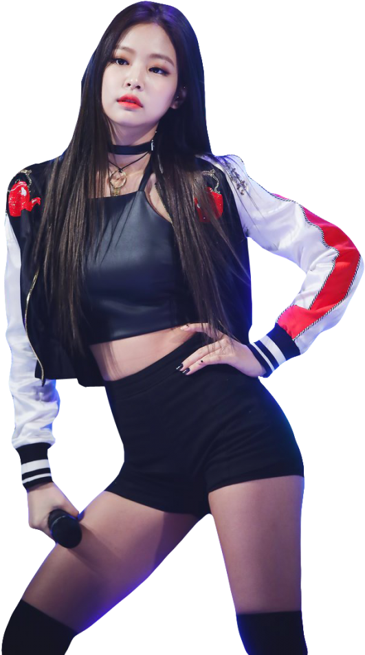Blackpink Membru Echipament Scenă Performanță Fundal