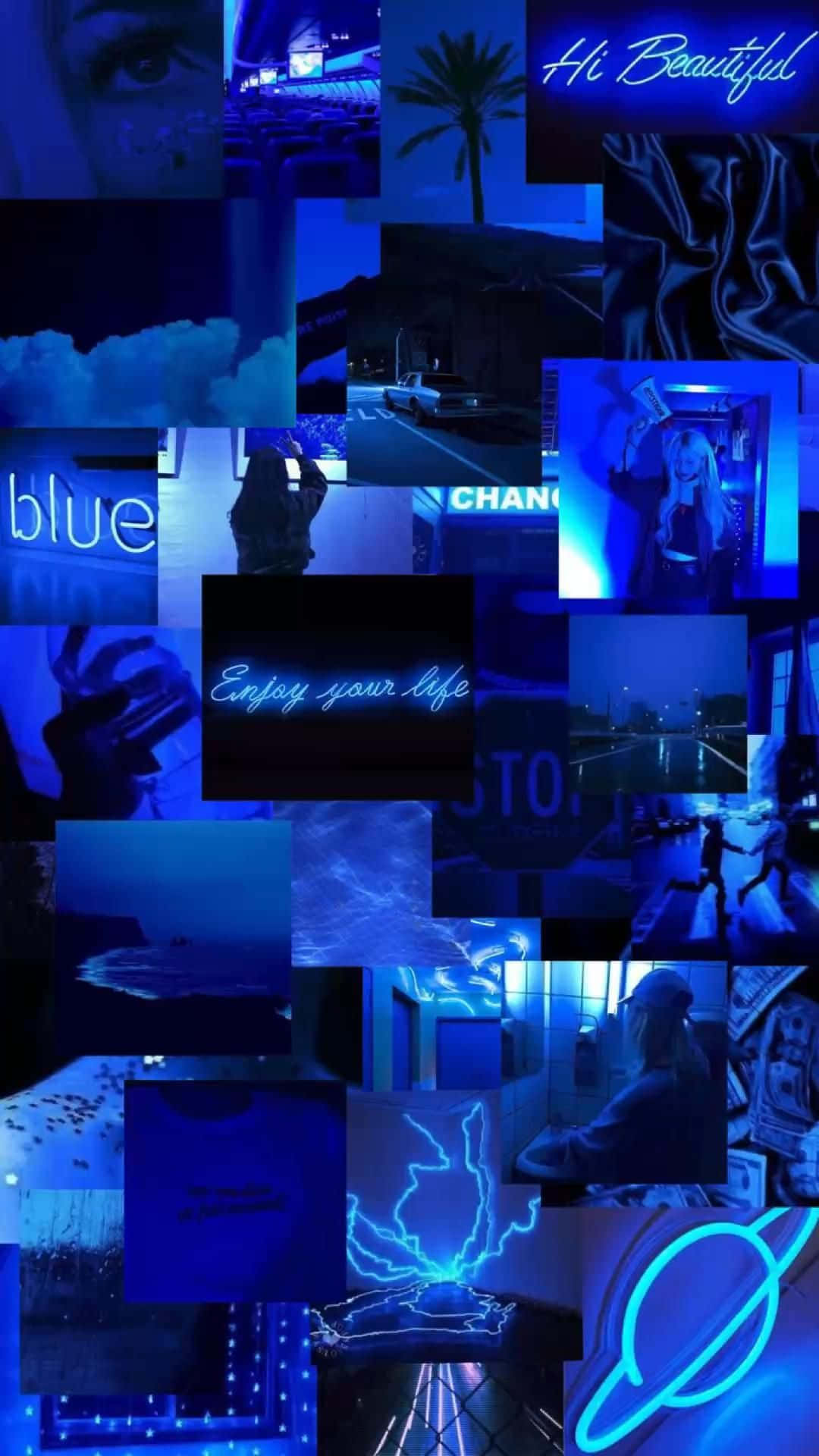 Blue Baddie arată superb în înaltă definiție Fundal