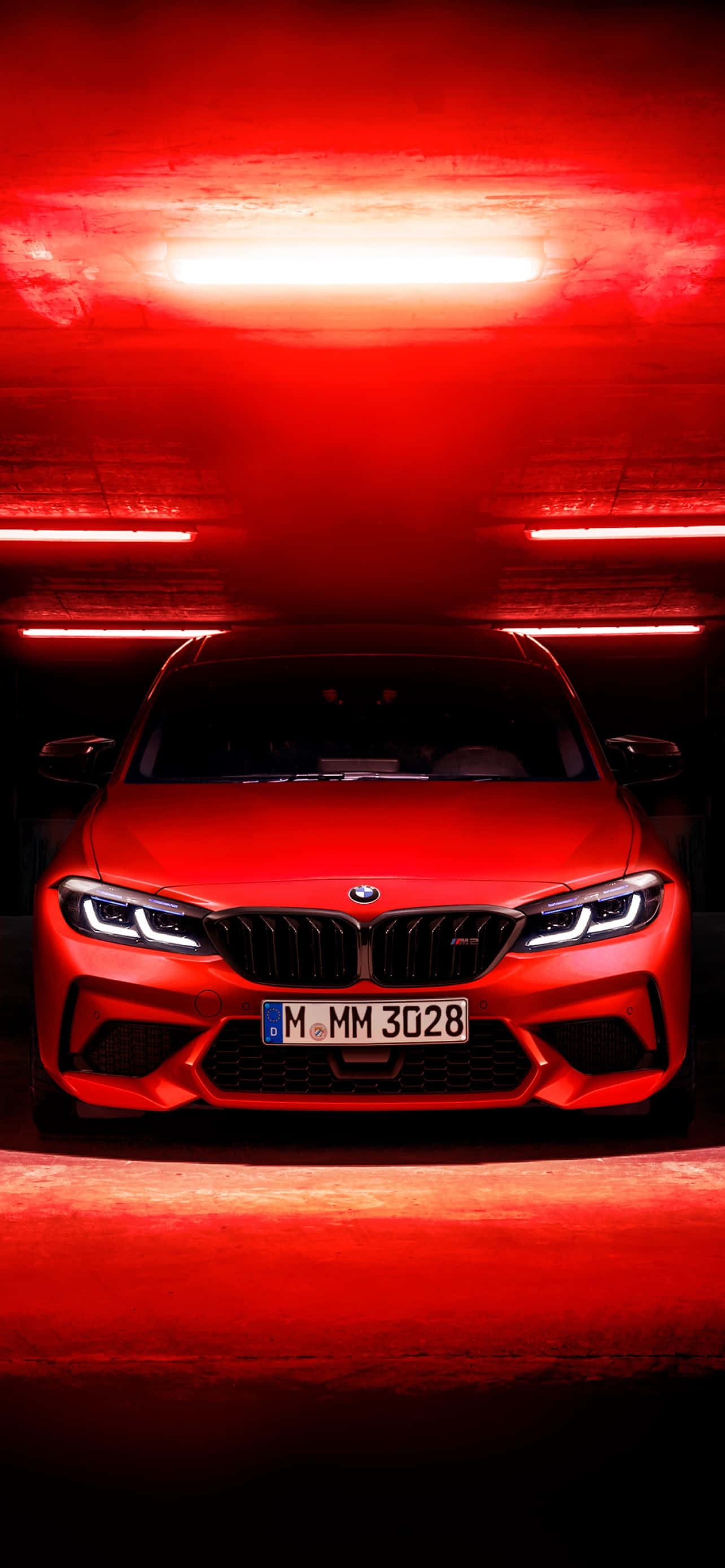 Bmw Background Roșu Intens Fundal