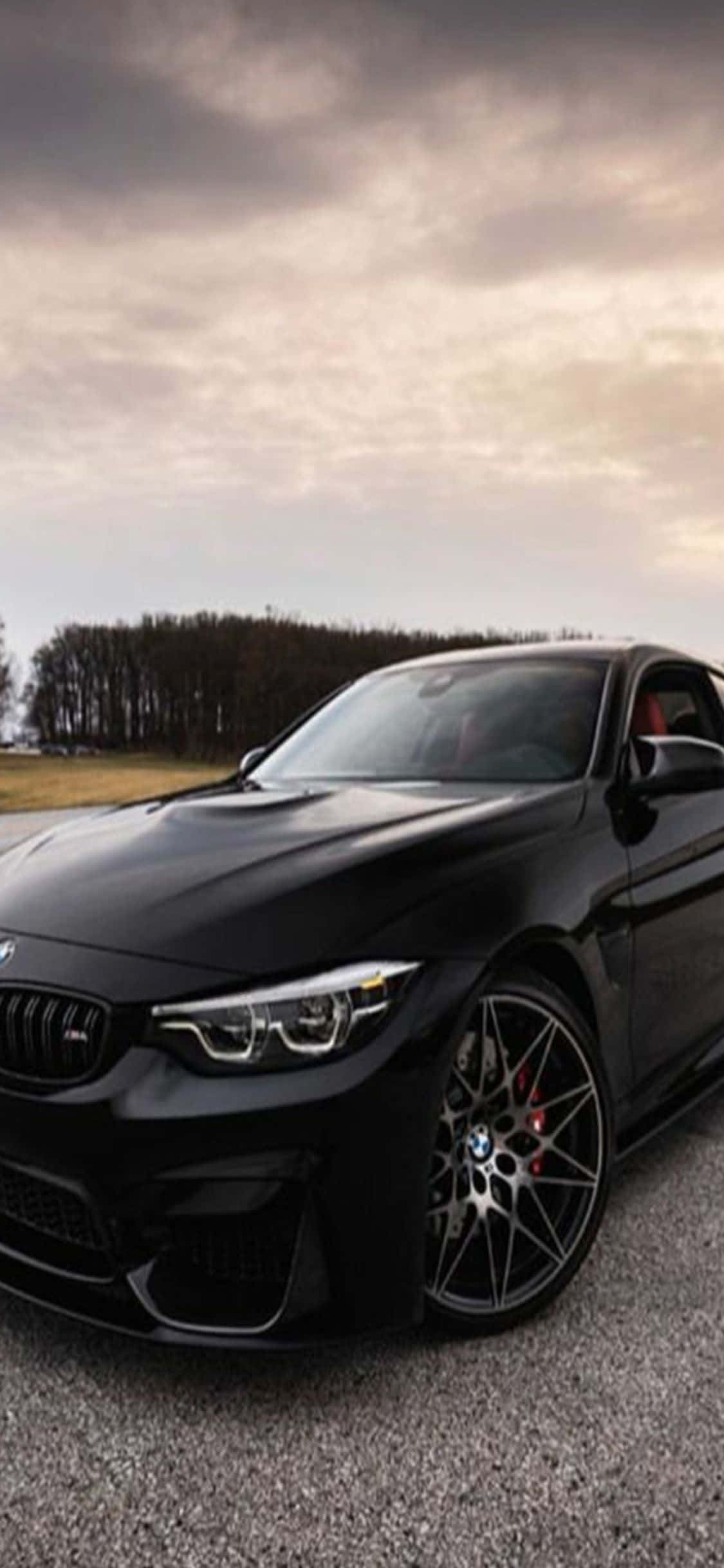 BMW M4 Coupe și iPhone X: Perfect Asortate Fundal