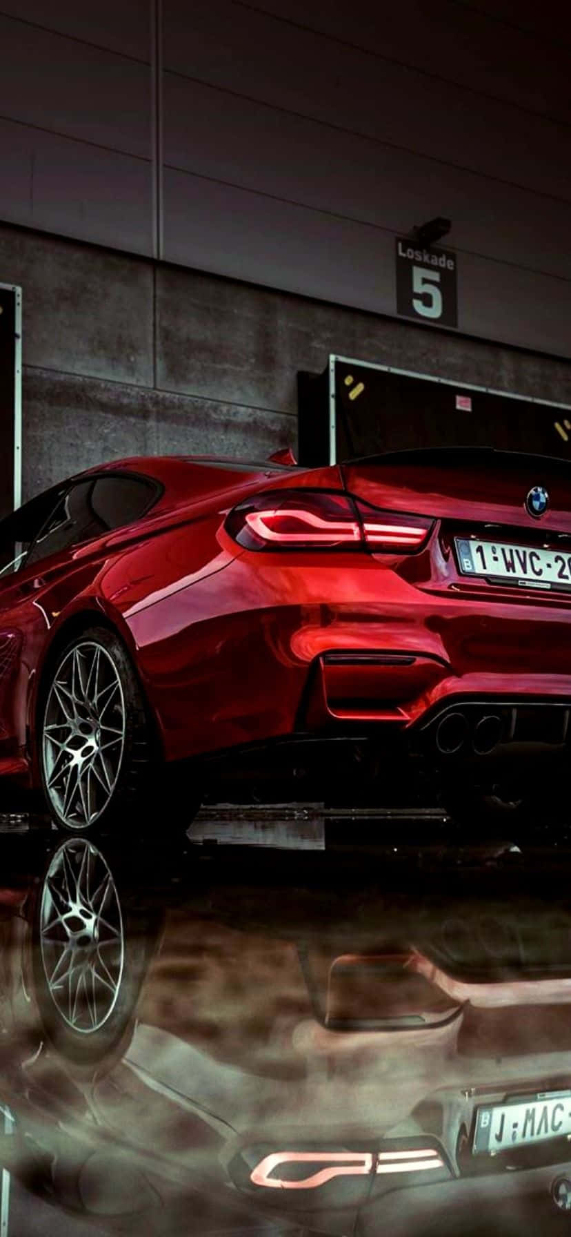BMW Roșu Cool Fundal