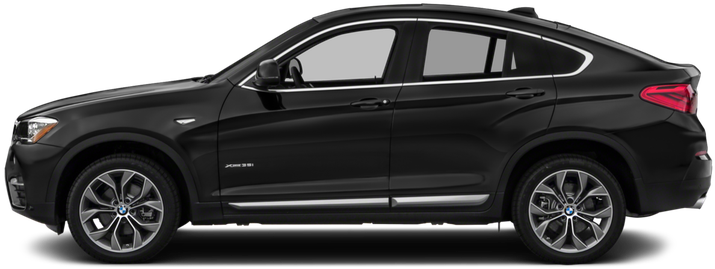 BMW X6 negru vedere laterală Fundal