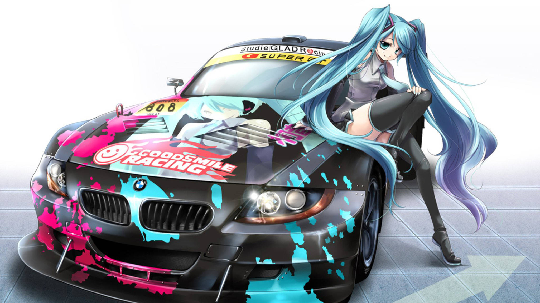 BMW Z4 Mașină Anime Fundal